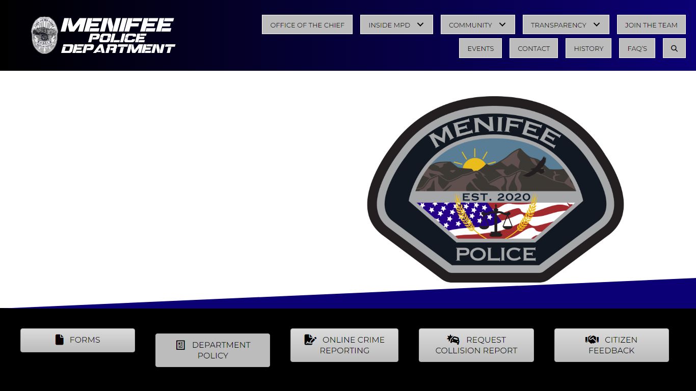 Home - Menifee Police Department